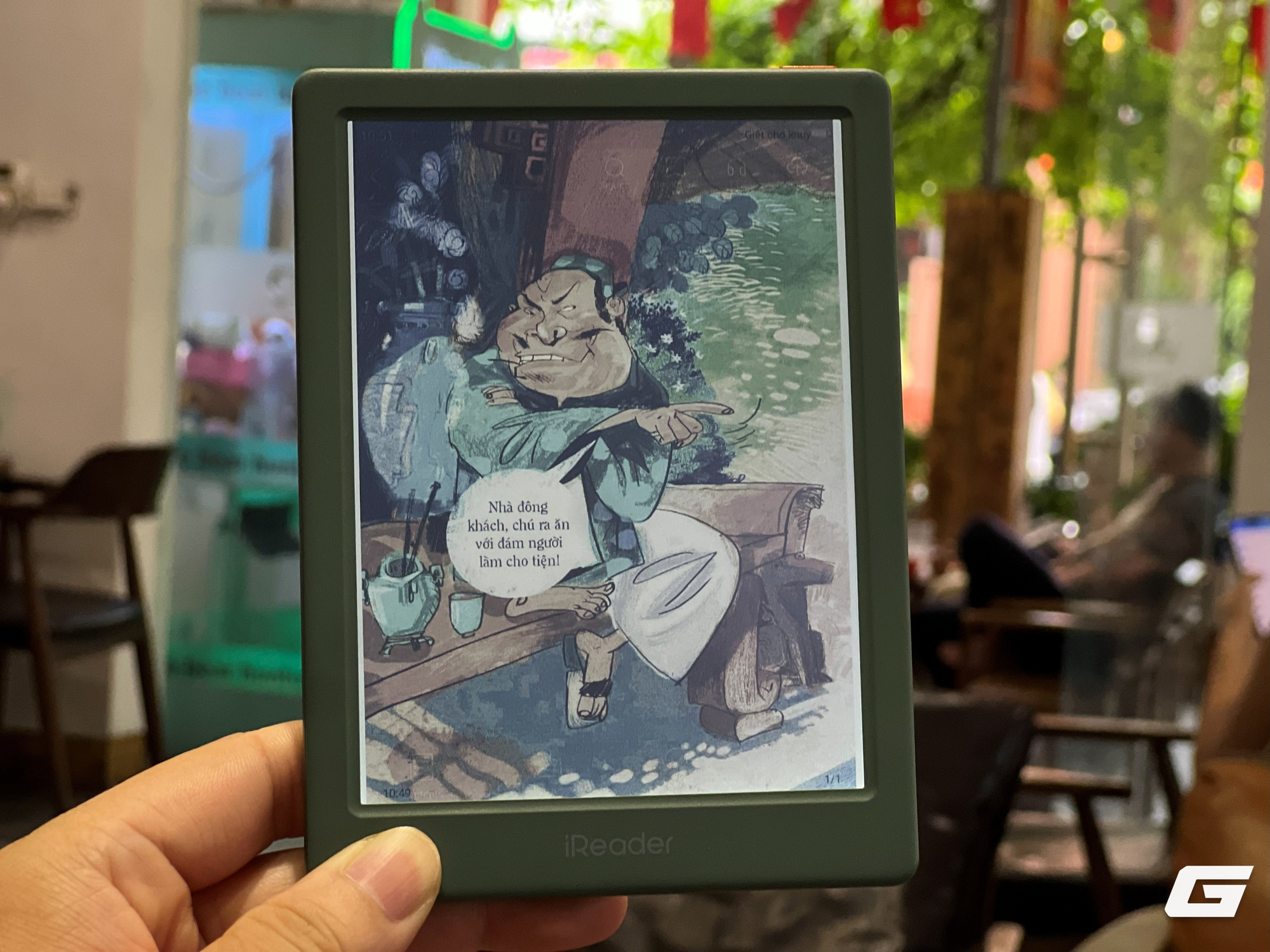 iReader Light4C: màn hình Kaleido 3+ 6 inch Màn hình Kaleido 3+ sắc nét